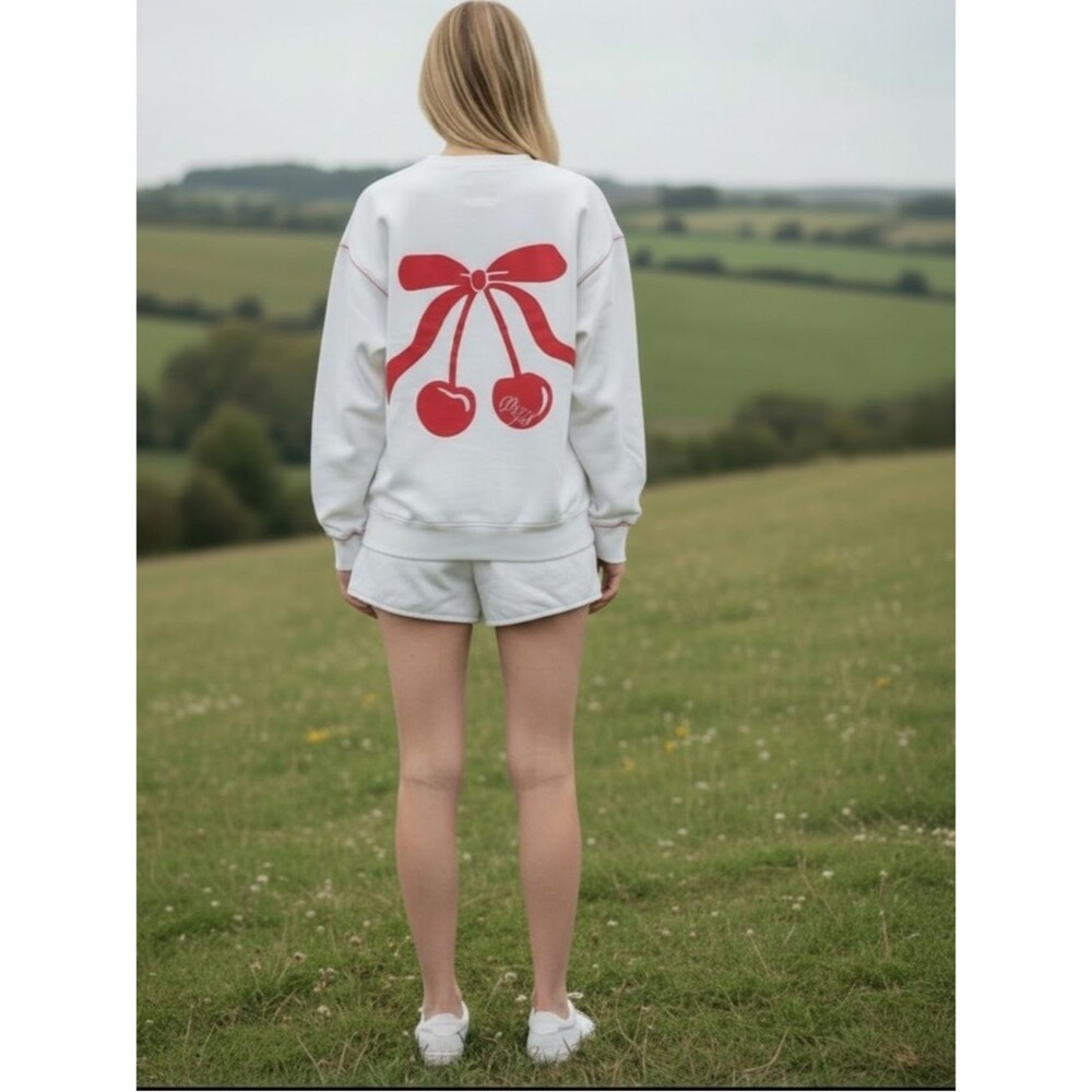 DAIRY GIRL 2024 Limited Ed Cherry Crewneck M